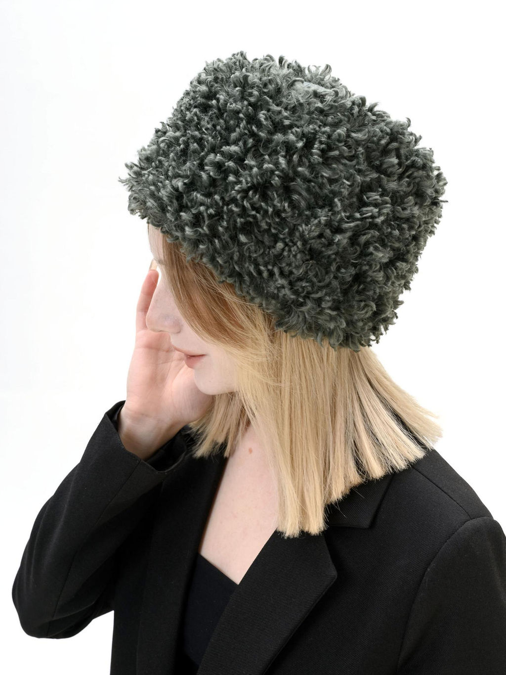 П26-19 Пилотка барашек зеленый