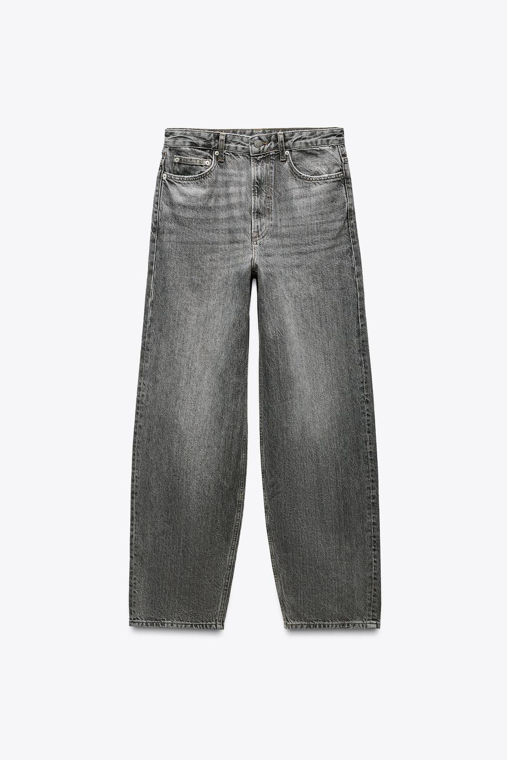 ZW COLLECTION BAGGY MID-WAIST JEANS - Zara фото 5