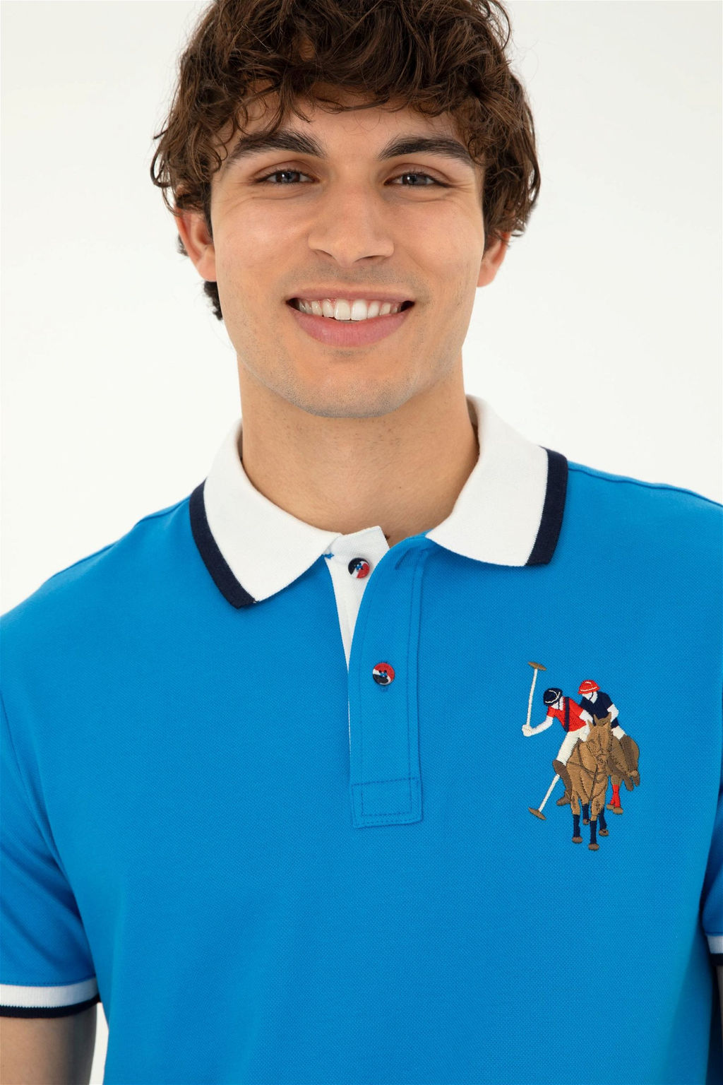 Мужская базовая футболка Saks - U.s. polo assn фото 2