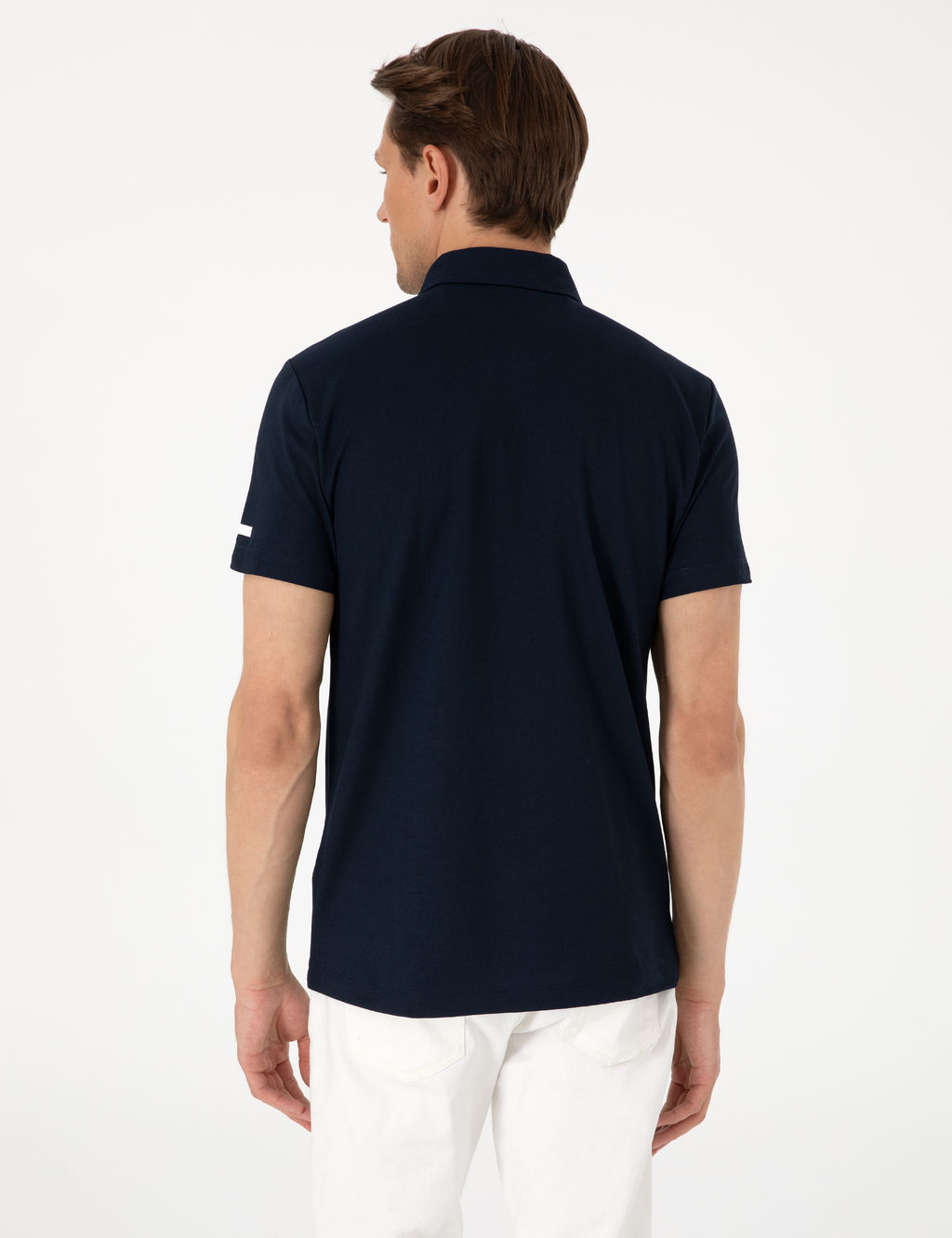 Lacivert Ultralight Kuma_ Slim Fit Polo Yaka Ti__rt
