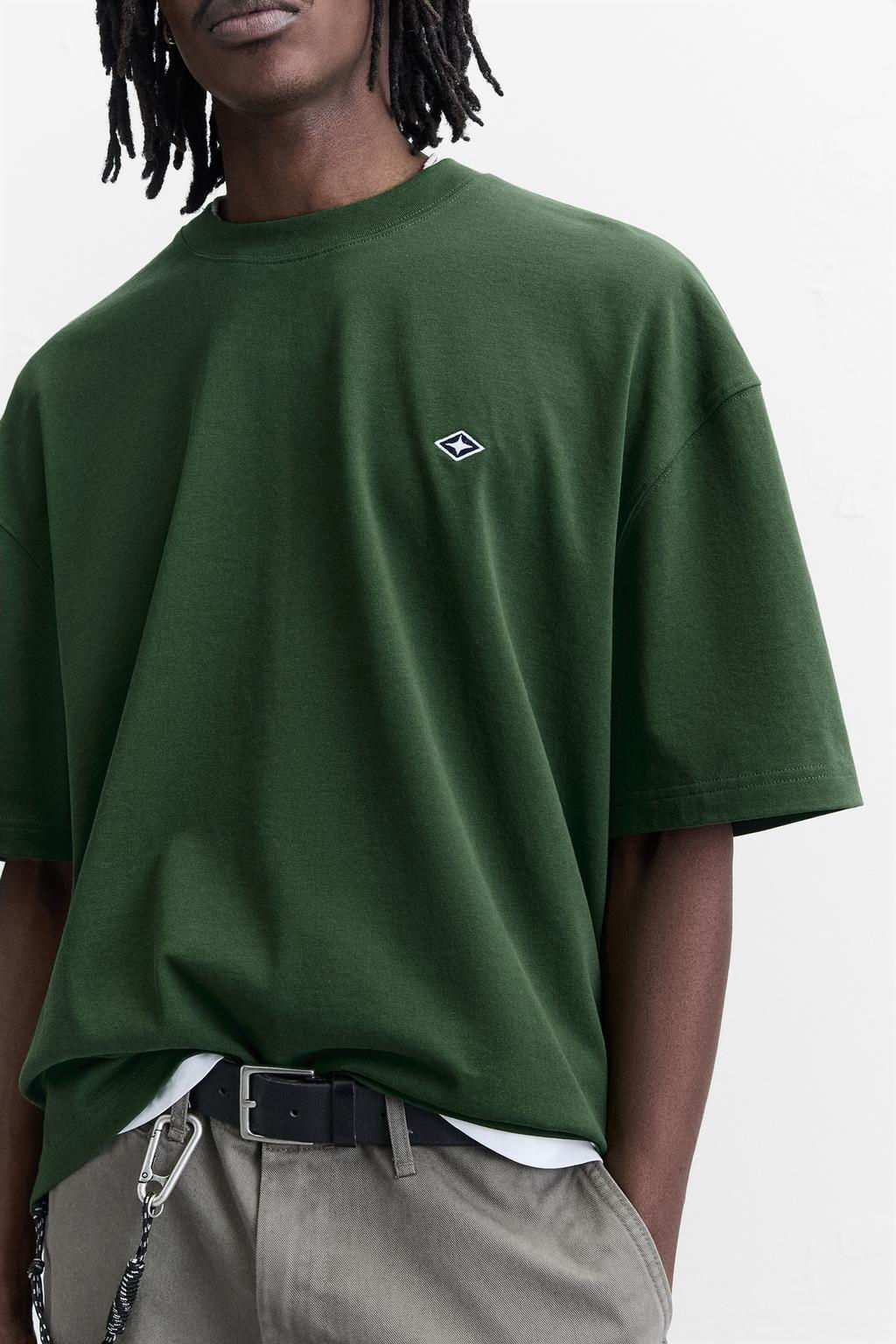 NAUTICAL EMBROIDERED T-SHIRT - Zara фото 6