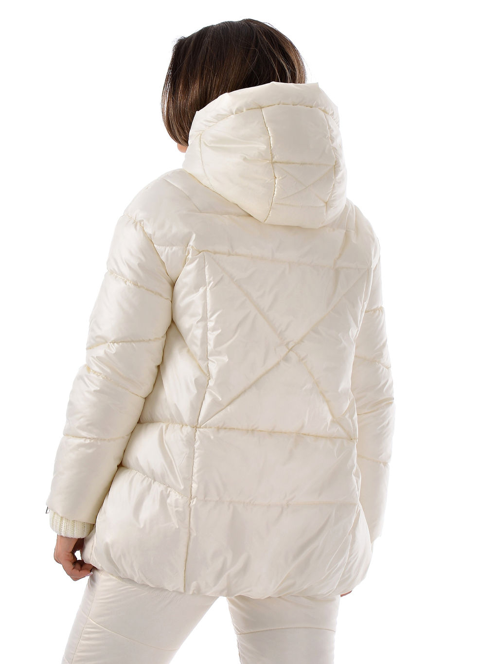 Зимняя куртка с вязанной отделкой - А+б коллекция фото 6