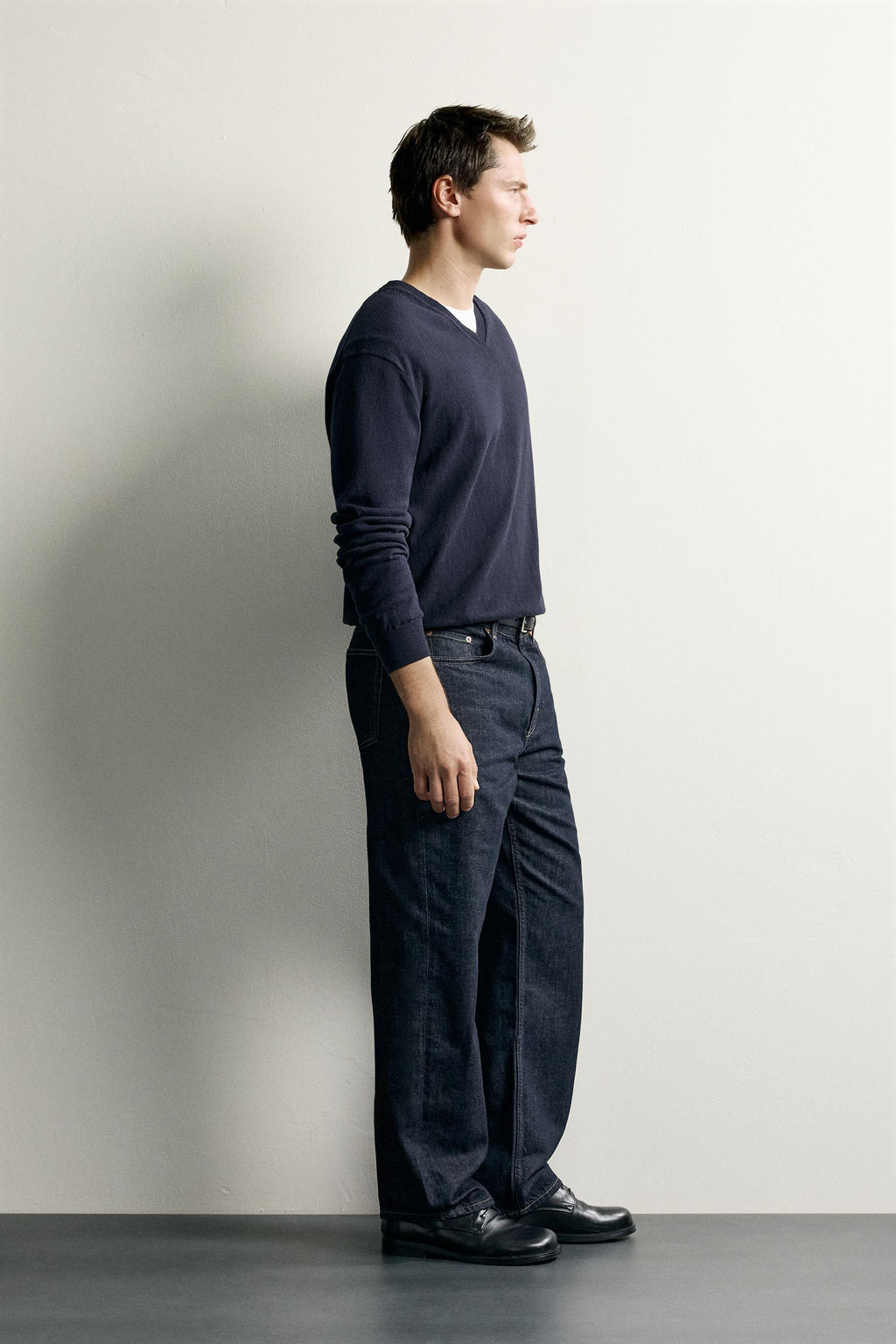JEANS STRAIGHT FIT / ?ndigo oscuro - Zara фото 4