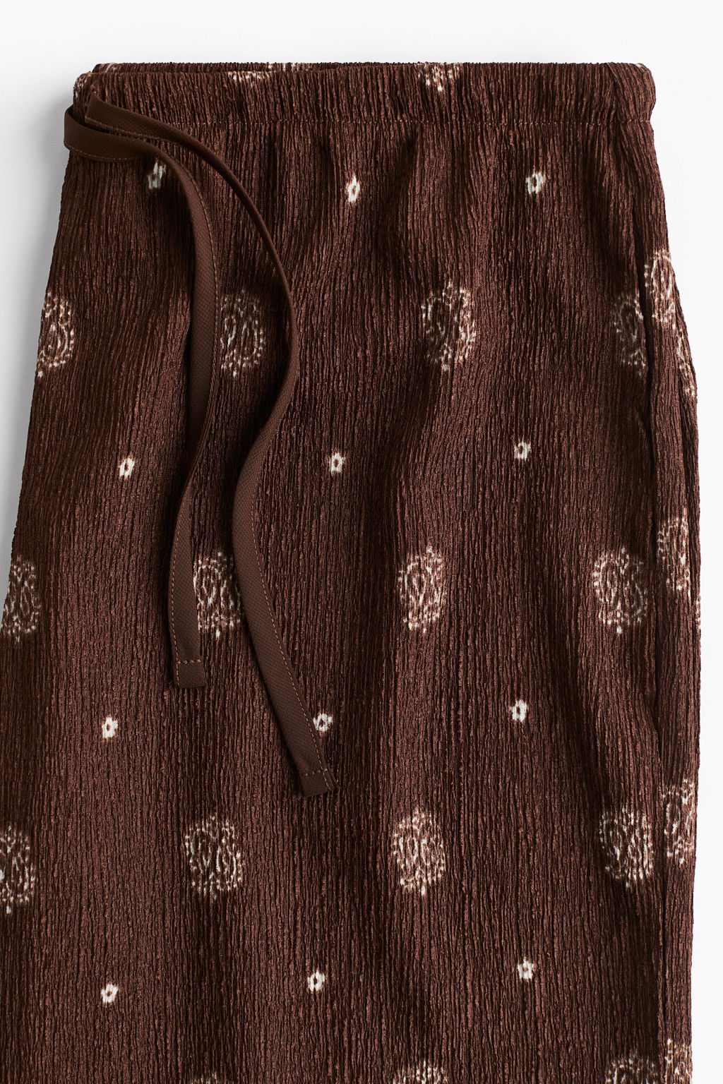 Pantal?n efecto arrugado con cord?n de ajuste - H&m фото 2