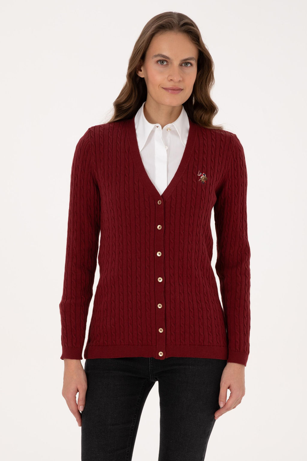 Kad_n Bordo Basic Triko H_rka