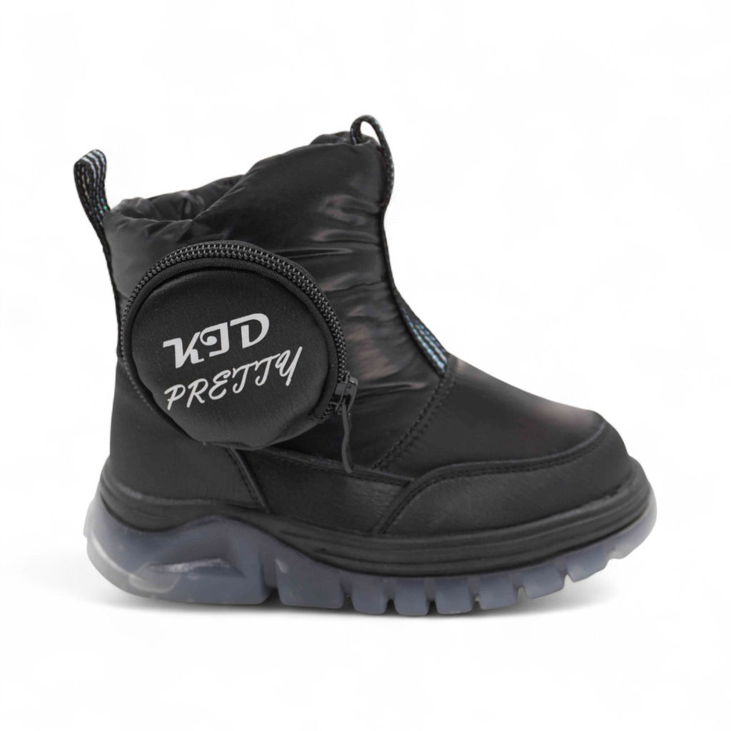 Дутики зимние В6063-21 черные - BONCY фото 2