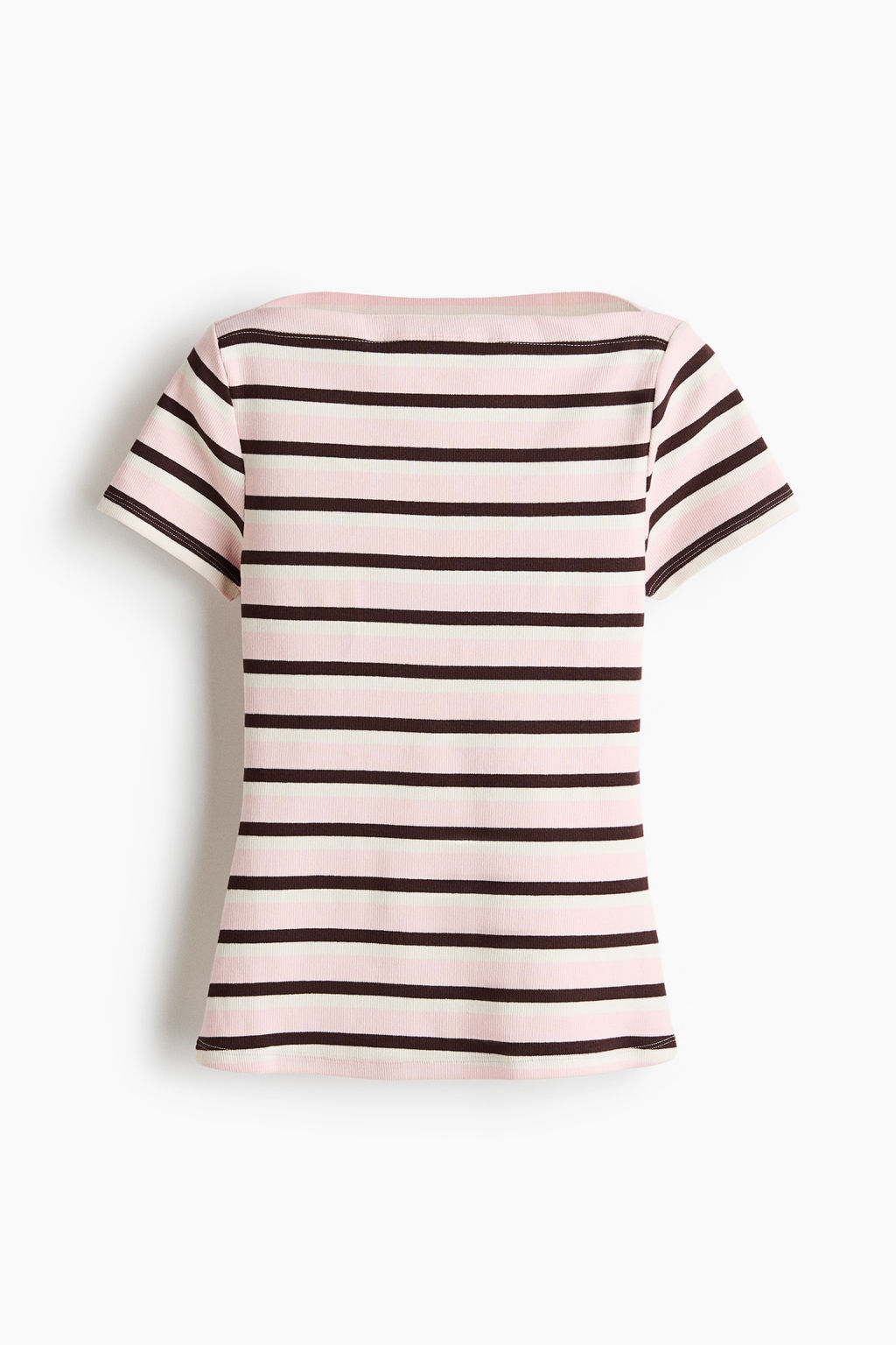 Top de algod?n con escote barco - H&m фото 4