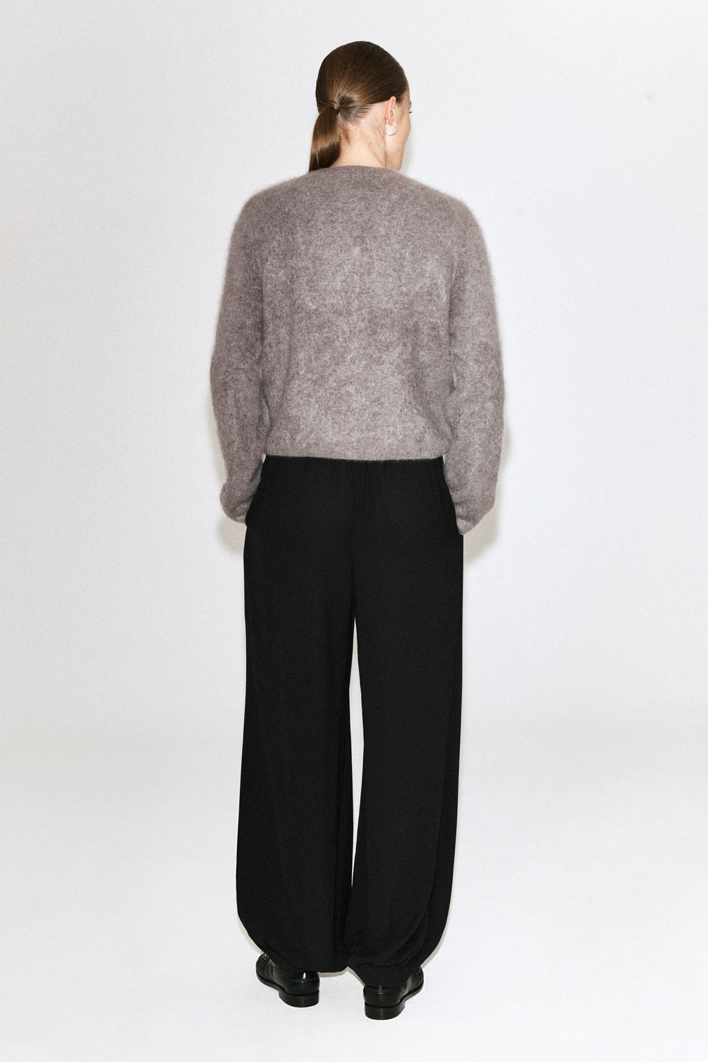 C?RDIGAN CASHMERE CEPILLADO CON CUELLO REDONDO - H&m фото 6