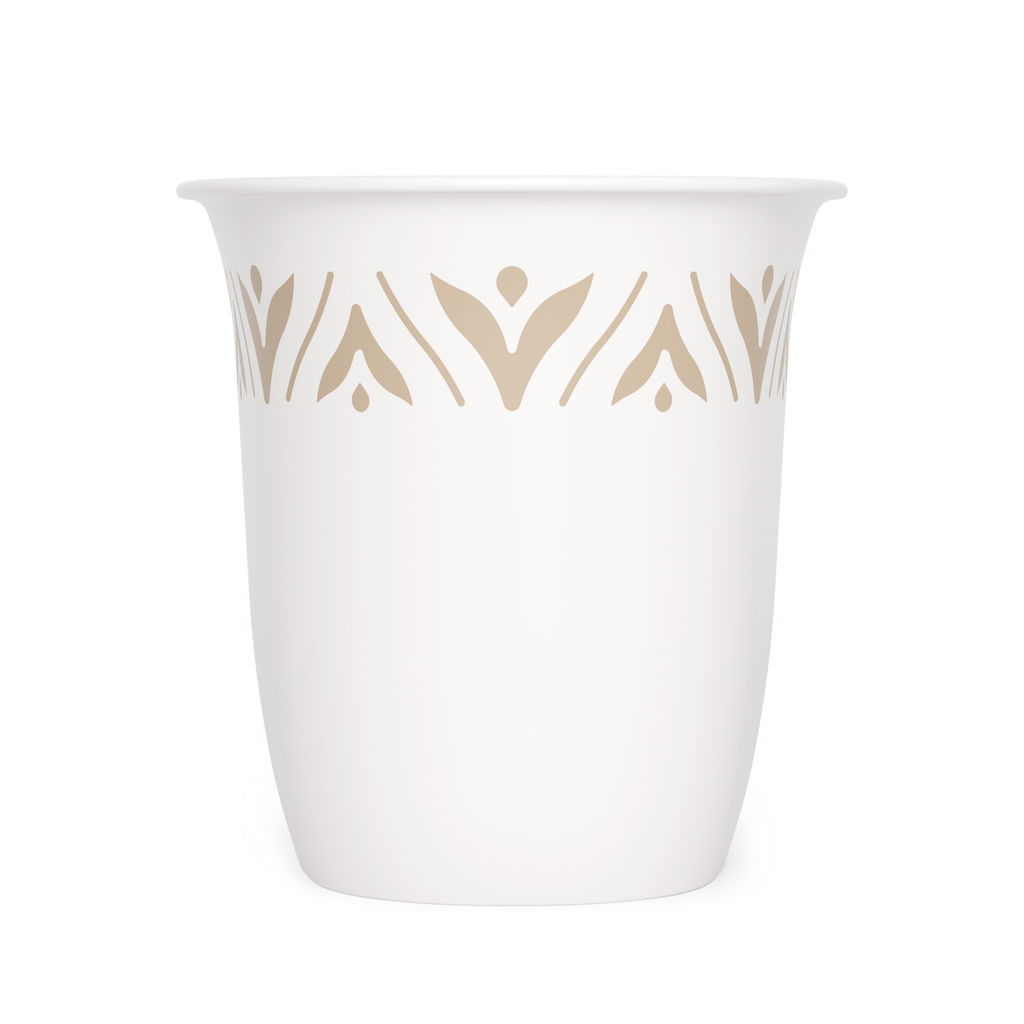 Цена за 2 шт. Подставка под столовые приборы "Эстетика" (бело-бежевый) М8730