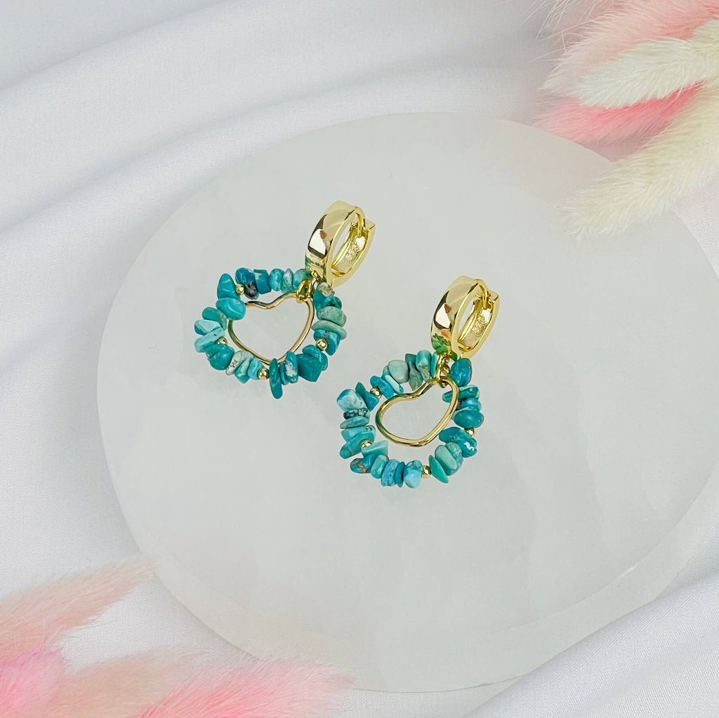 Серьги из Бюризы - Радуга самоцветов фото 2