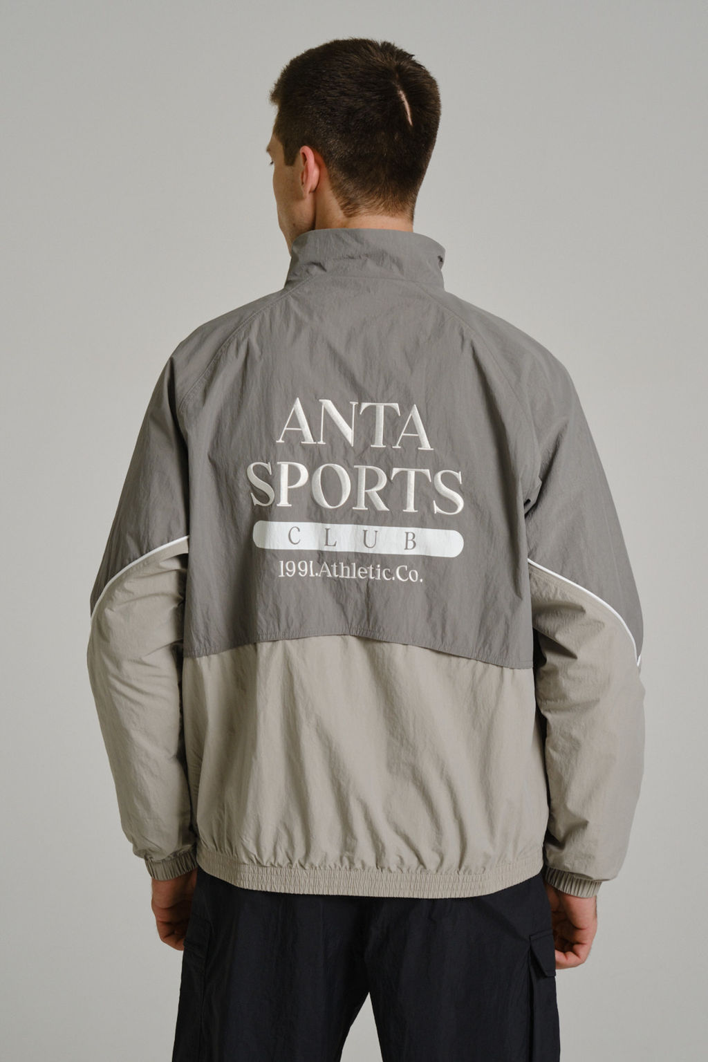 Ветровка Серо-зеленый ATSC Single Jacket - Anta фото 5