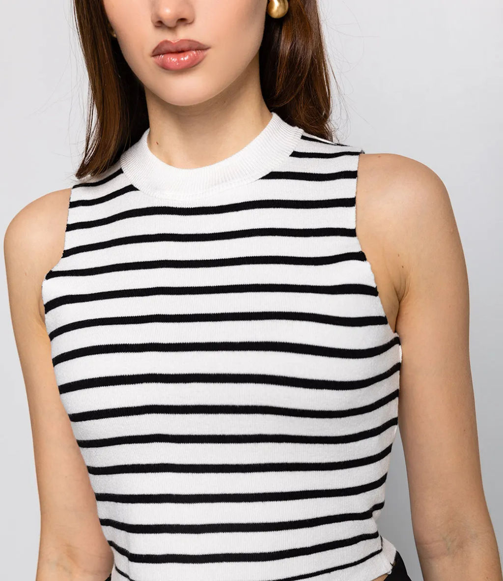 Топ #КТ0222, белый