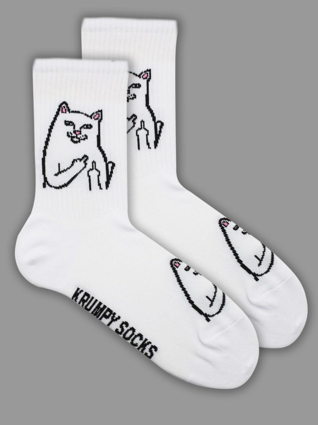 Носки р.35-40 TxT Кот с факом - Krumpy фото 3