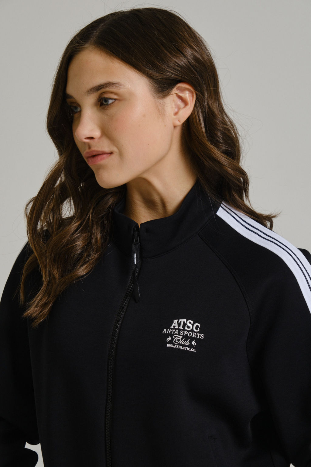 Олимпийка Черный ATSC Knit Track Top