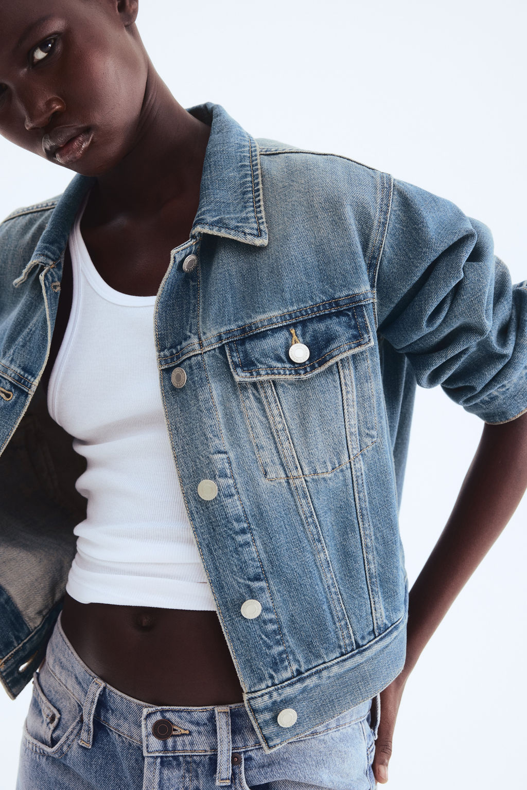 Cazadora denim - H&m фото 8