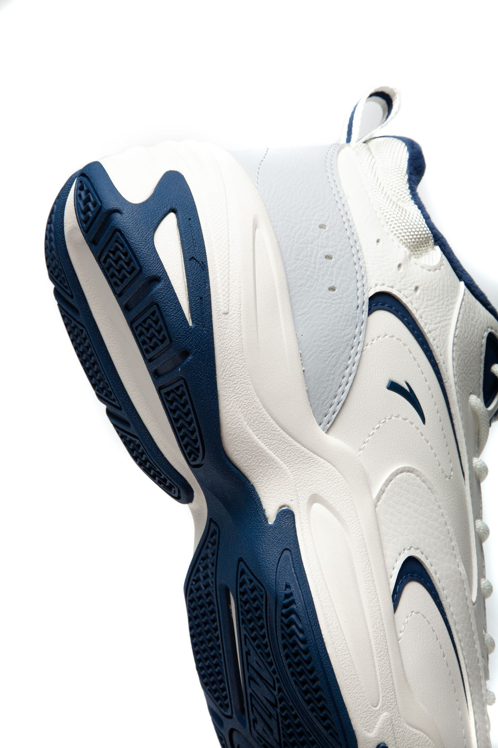 Кроссовки повседневные утепленные Бежевый/Серый/Синий