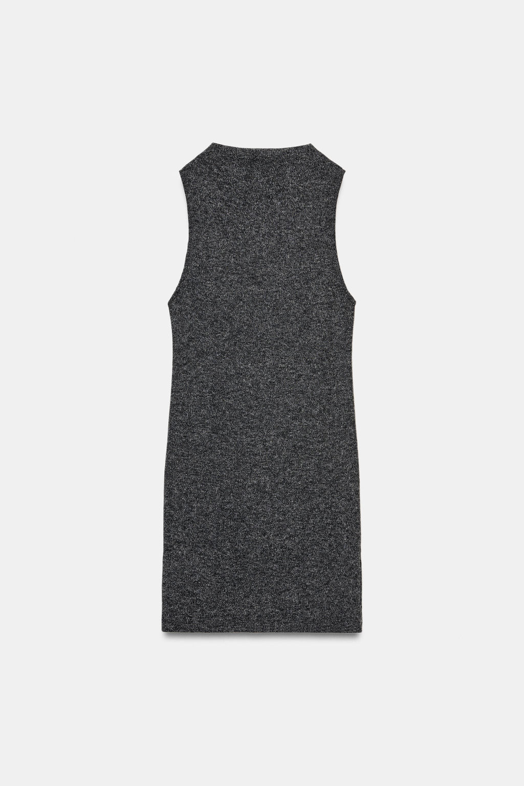 VESTIDO CORTO SOFT BOTONES / Gris antracita - Zara фото 6