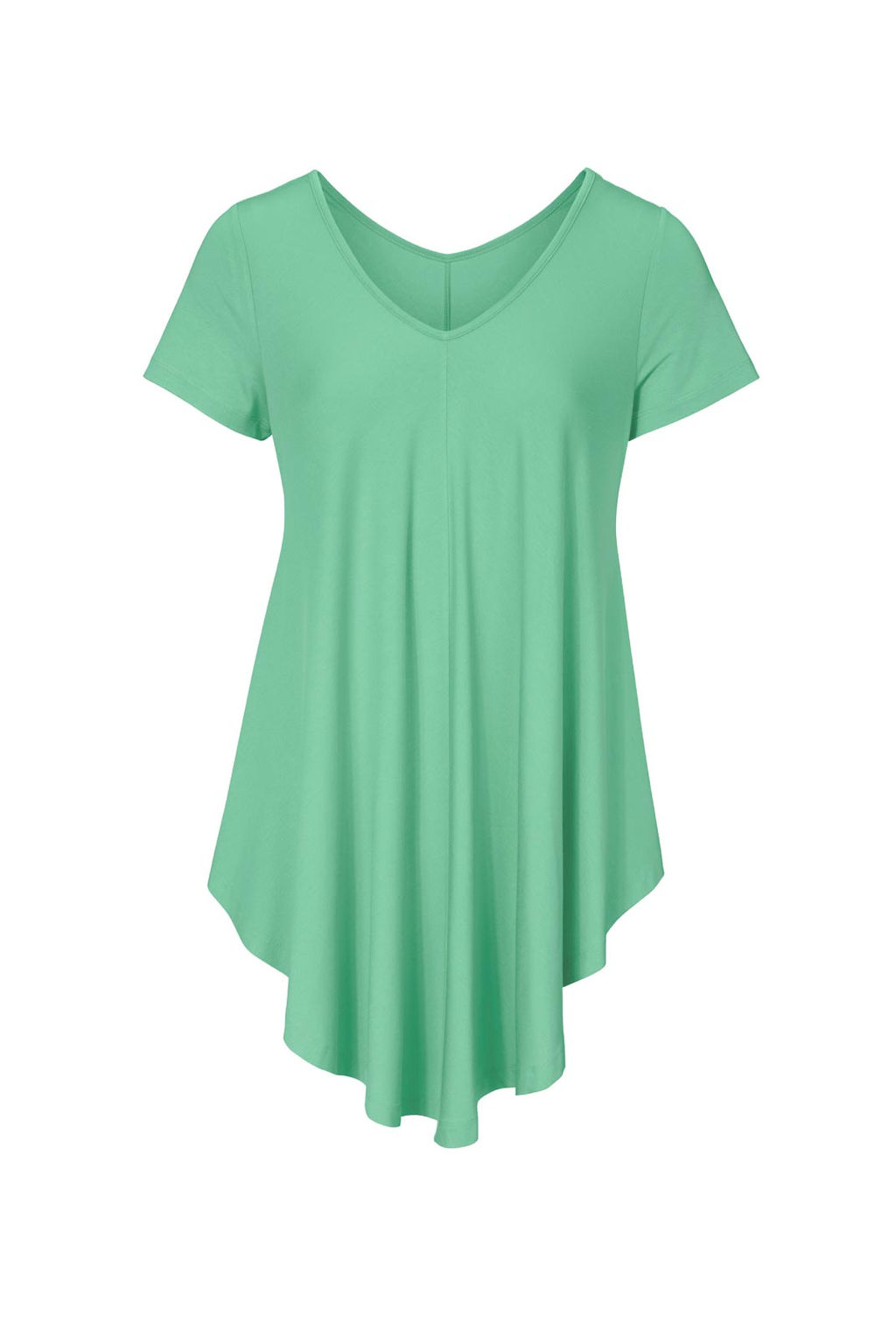 Блузка, зеленая - Linea tesini фото 2