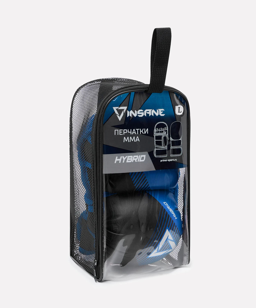 Перчатки MMA INSANE HYBRID IN24-MG200, синий