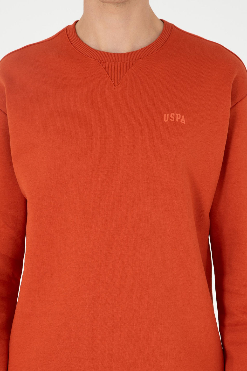Мужской базовый свитшот Tile Неожиданная скидка в корзине - U.s. polo assn фото 6
