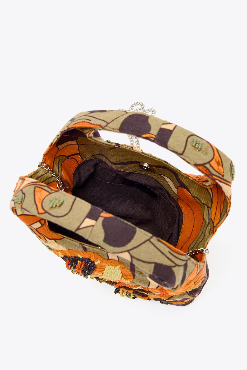 MULTICOLOURED BEADED BAG - Zara фото 7