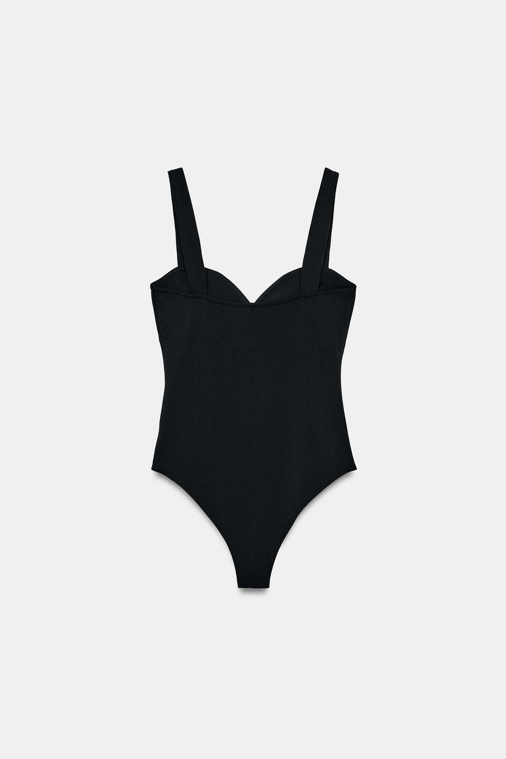 STRAPPY BODYSUIT - Zara фото 21