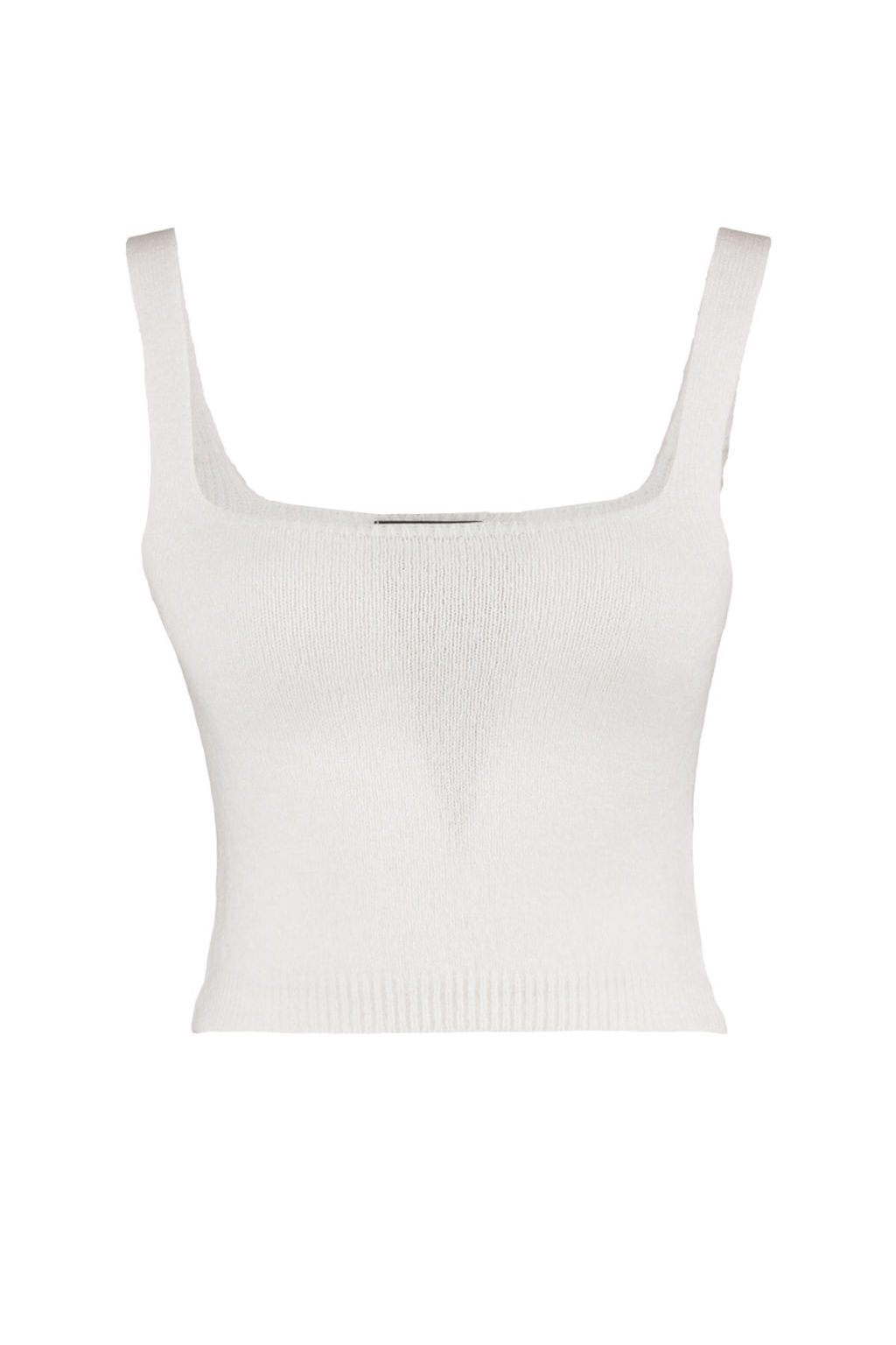 Ekru Crop Yumusak Dokulu 2li Bluz-H?rka Triko Tak?m TWOAW21HI0107