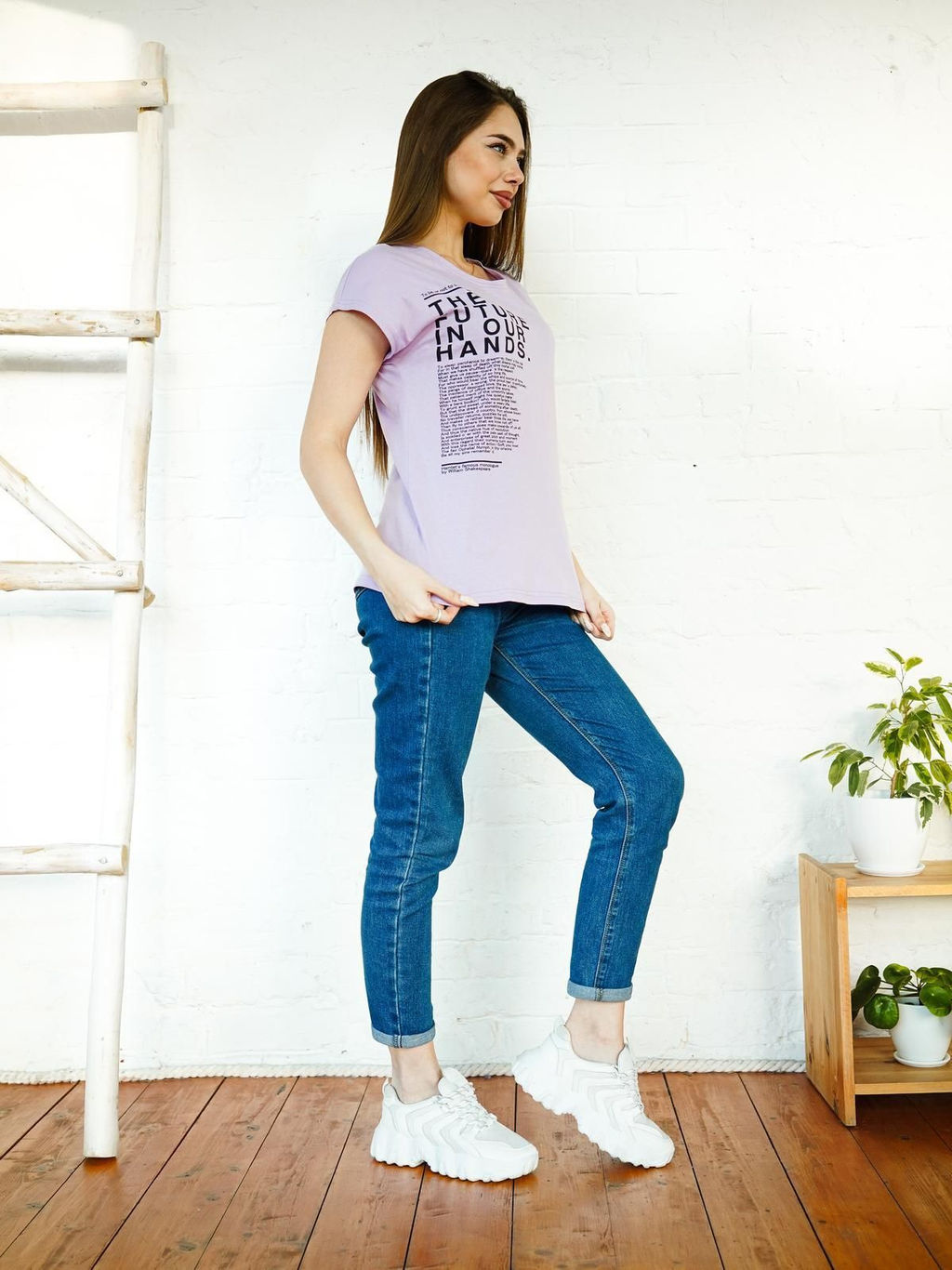 ТОВАР ДНЯ! Перспектива - футболка сирень - Iv-capriz фото 3