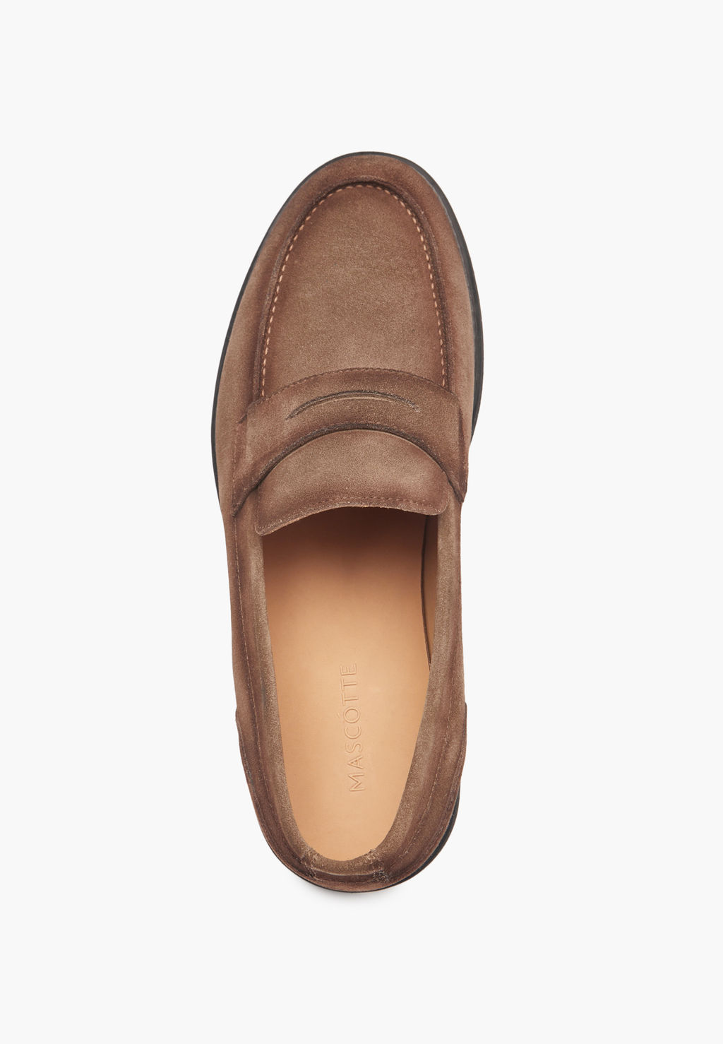 Коричневые мужские лоферы - Mascotte фото 5