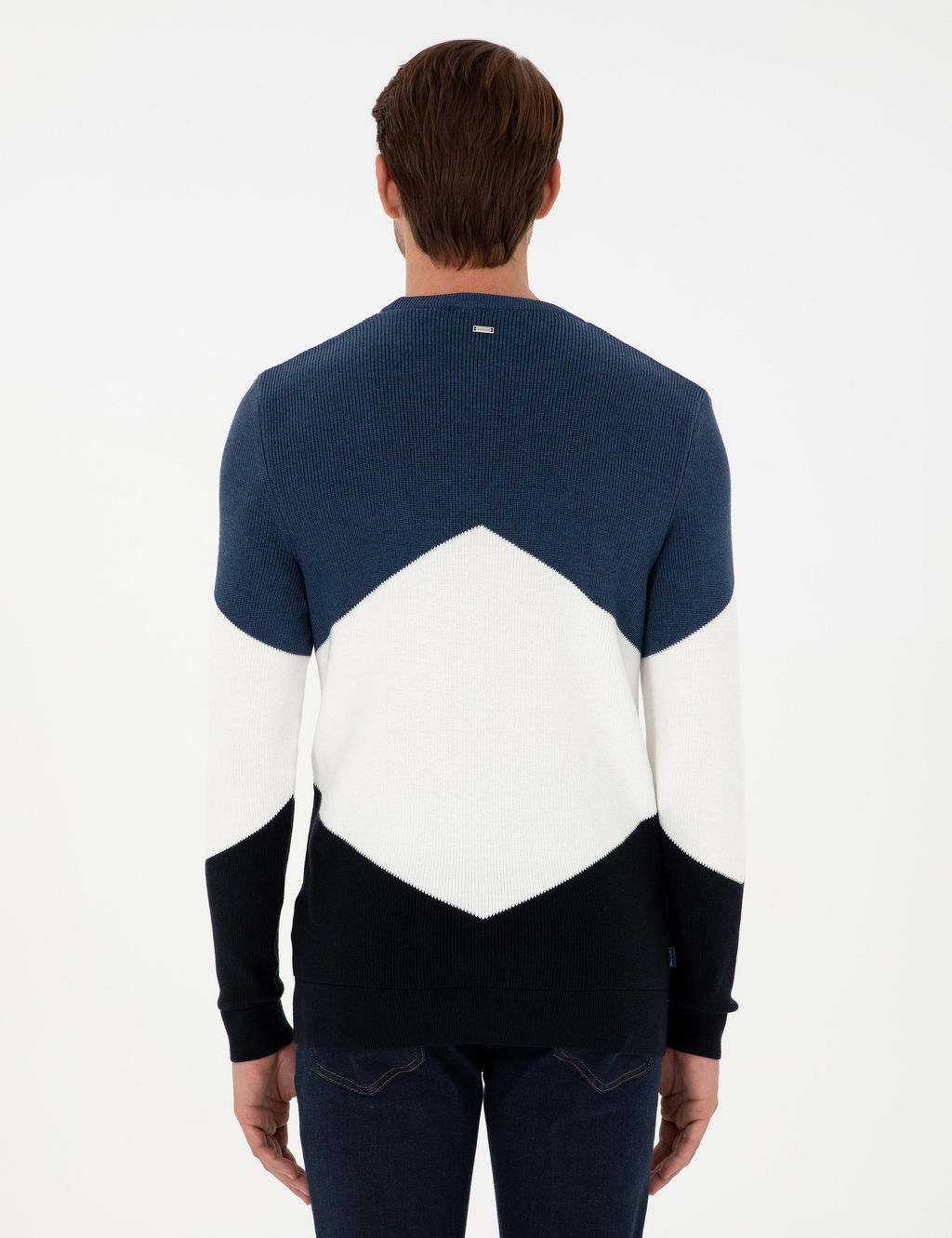 _ndigo Slim Fit Bisiklet Yaka Triko Kazak - Pierre cardin фото 5
