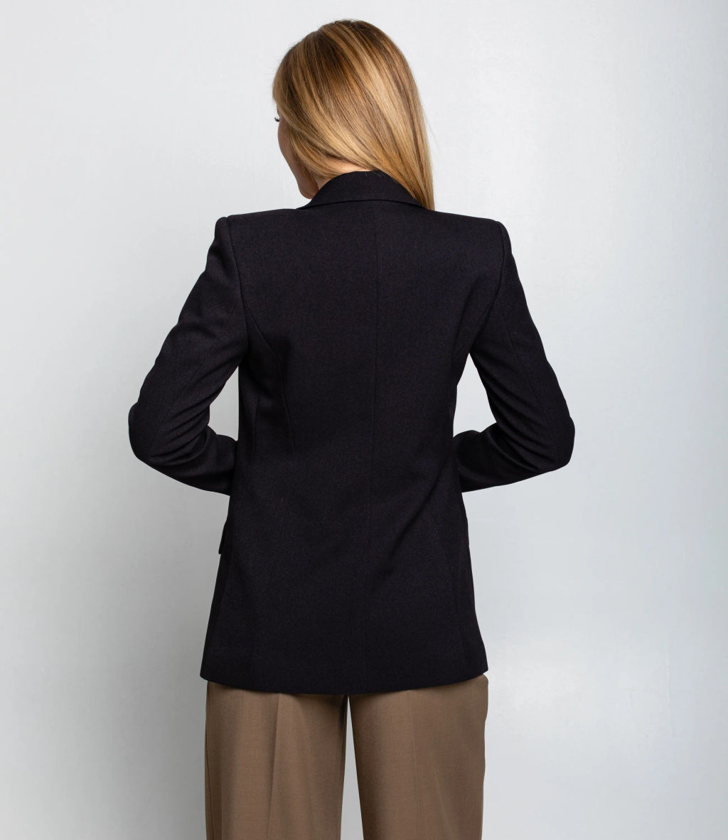 Жакет #7В2408, чёрный