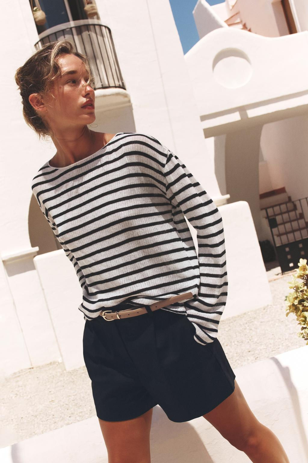 RUSTIC COTTON T-SHIRT - Zara фото 5