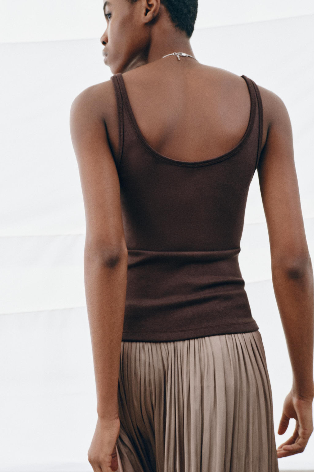 CAMISETA TIRANTES / Marr?n - Zara фото 5