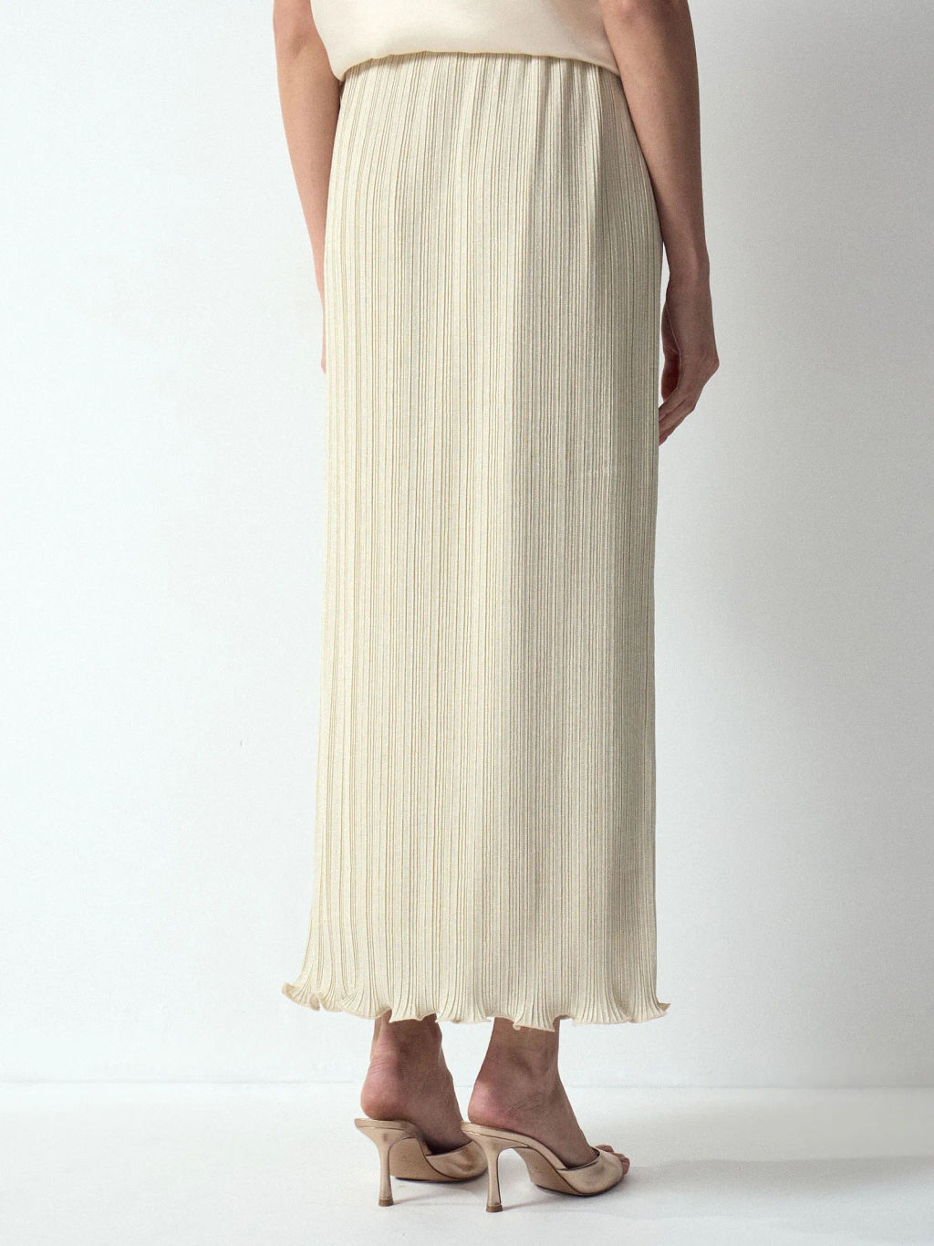 EMKA / Юбка макси из люрекса  фото 5