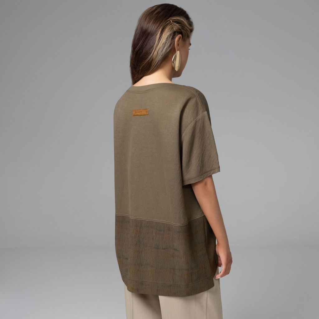 Футболка с вискозой, Стальной взгляд (эстетика) - Charutti фото 5