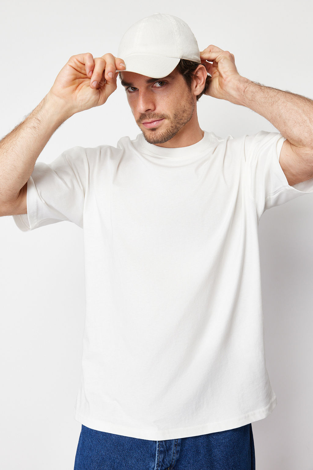 TRENDYOL MAN Lacivert Oversize/Genis Kesim %100 Pamuklu S?rt Bask?l? K?sa Kollu T-Shirt TMNSS23TS00168 - Trendyolmilla фото 18