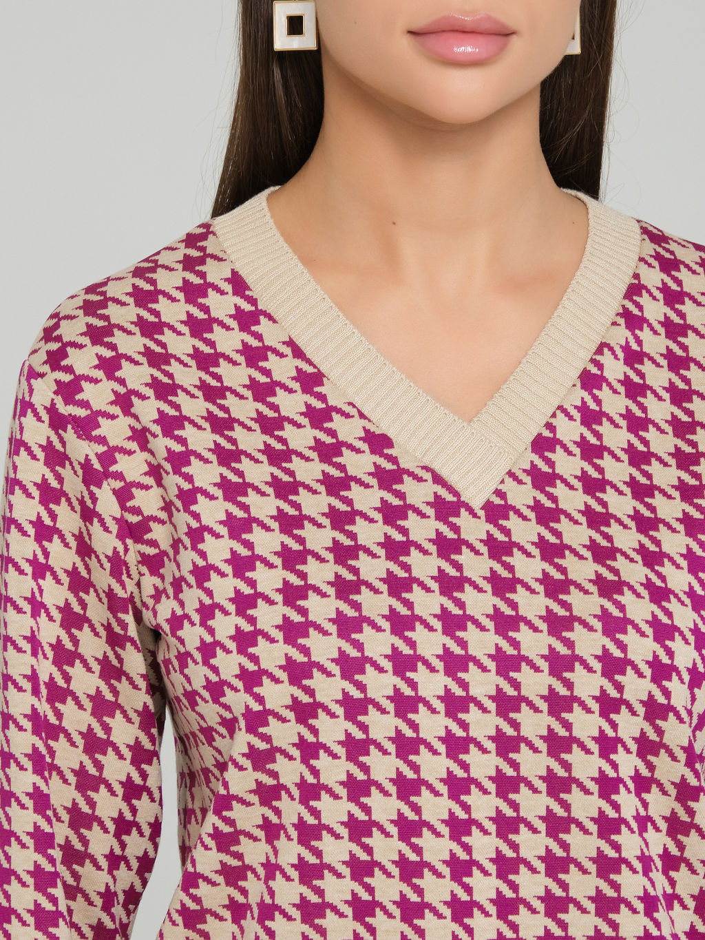 Джемпер с подвязами - Stilla фото 5