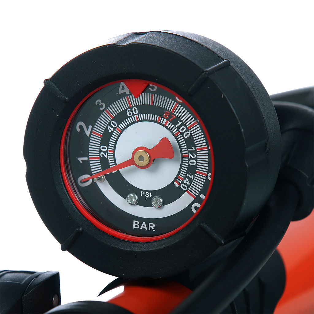 Насос напольный с регулируемым манометром COMIRON BORA, стальной корпус, 650*38мм, 737 см3, 8 бар, 120 psi., стальной шток 12мм, 848 гр. /уп 10/ - Галеонтрейд фото 17