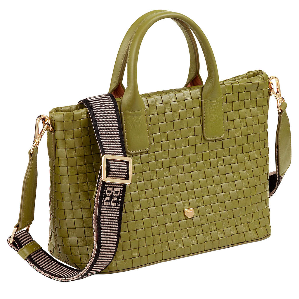 Итальянская женская сумка DuDu Bags серии Jaqueline | оливковый - Dudubags фото 2