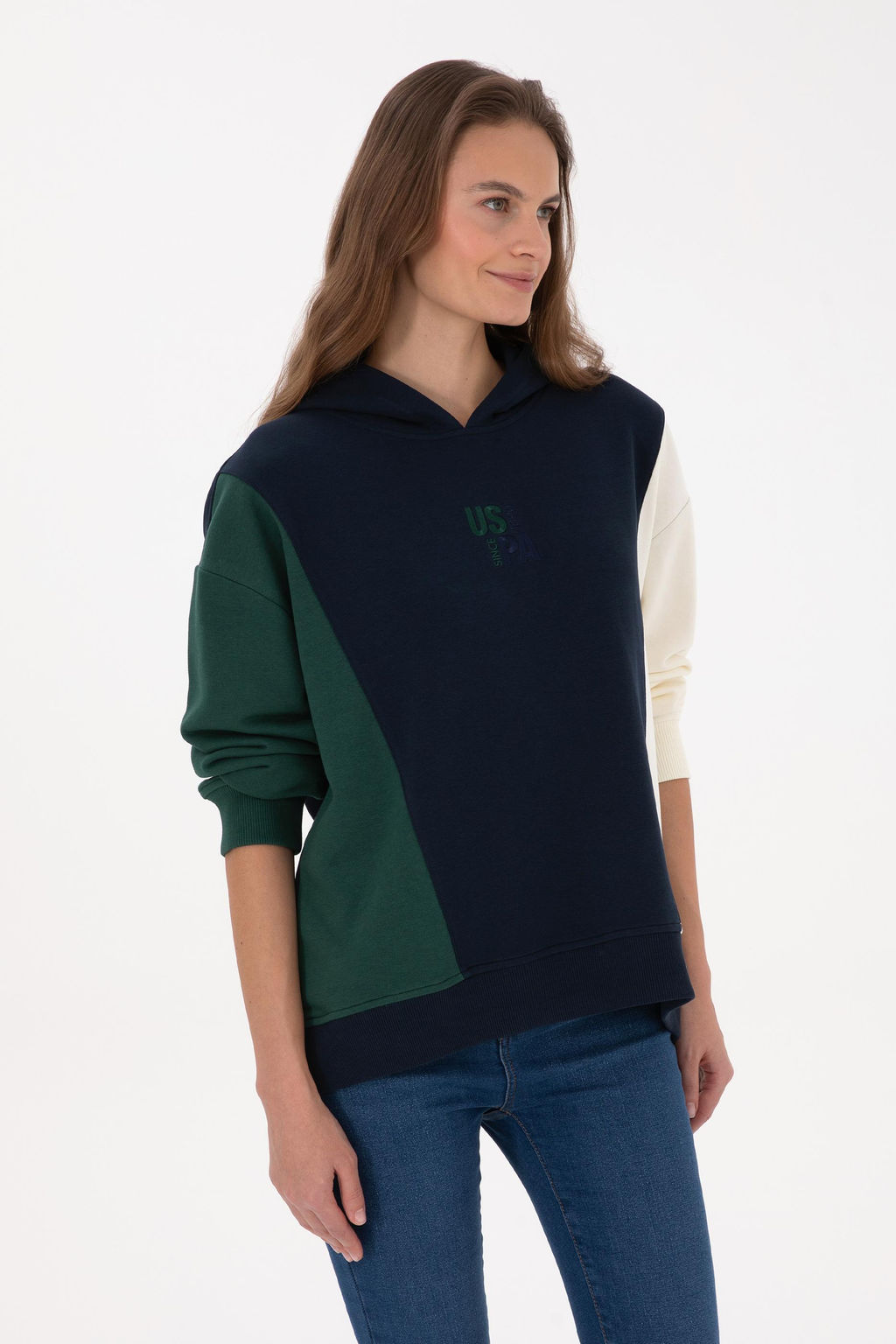 Kad_n A__k Lacivert Sweatshirt - U.s. polo assn фото 3
