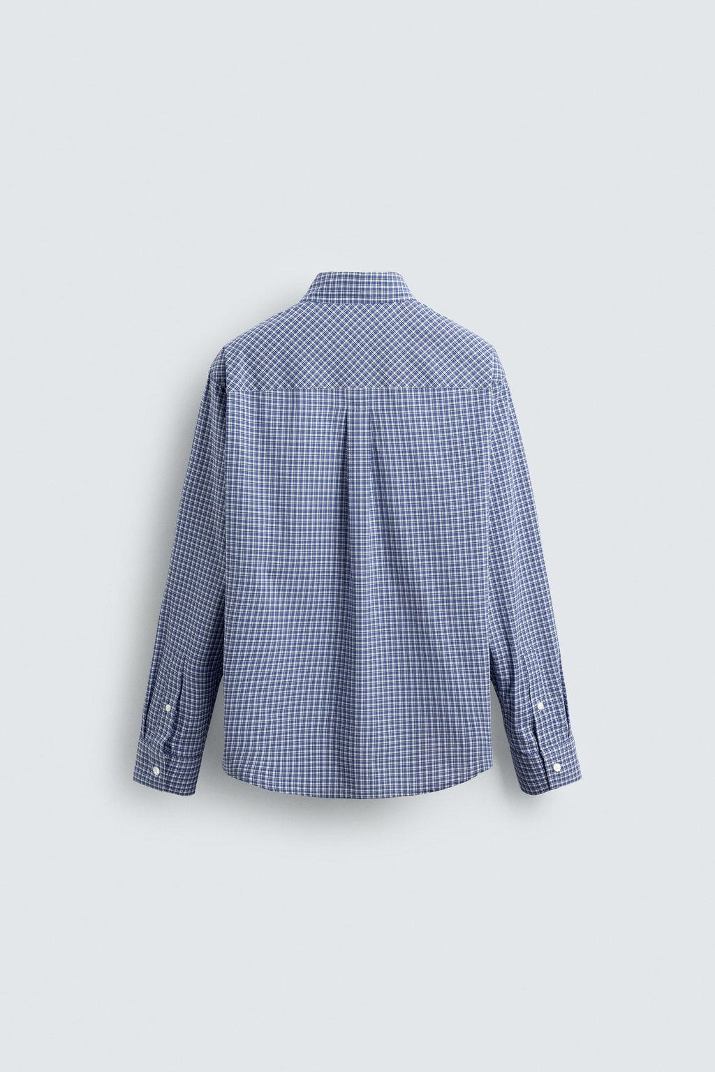 REGULAR FIT CHECK SHIRT - Zara фото 8