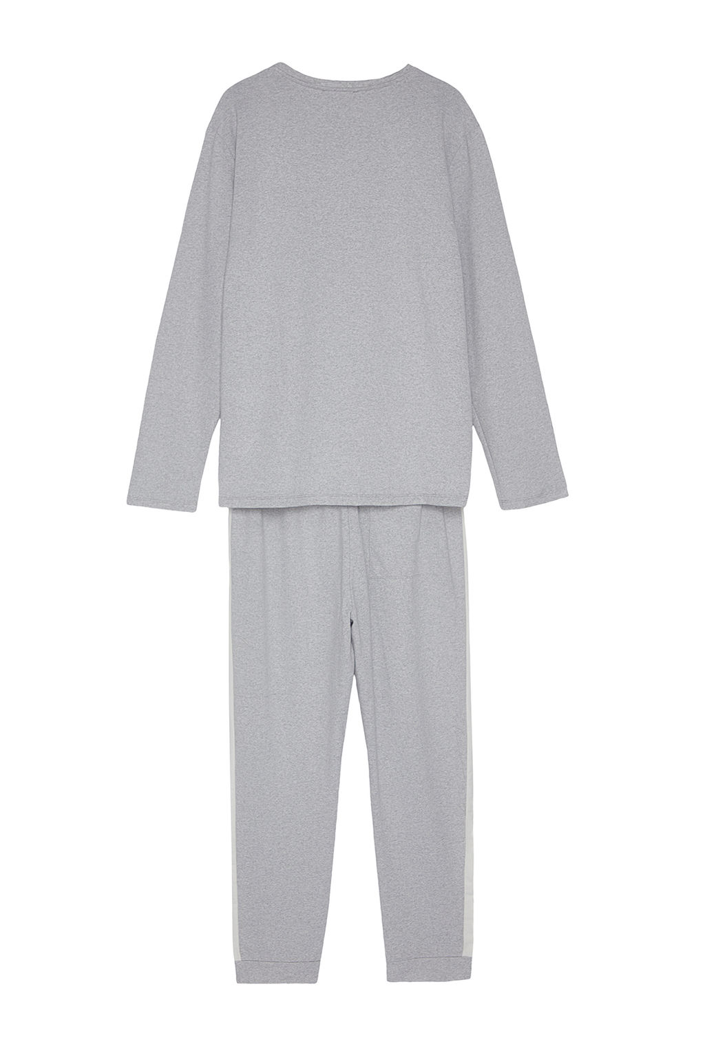 TRENDYOL MAN Lacivert Regular Fit Nak?s Detayl? Orme Pijama Tak?m? TMNAW24PT00030 - Trendyolmilla фото 8