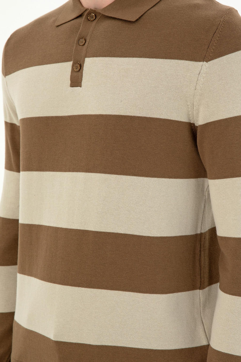 Мужской свитер цвета хаки Неожиданная скидка в корзине - U.s. polo assn фото 7