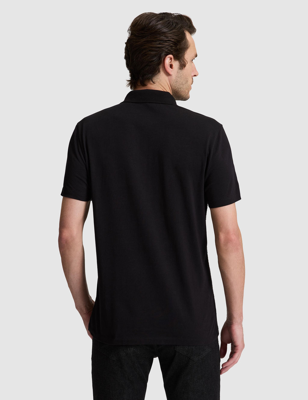 Siyah Slim Fit Ti__rt