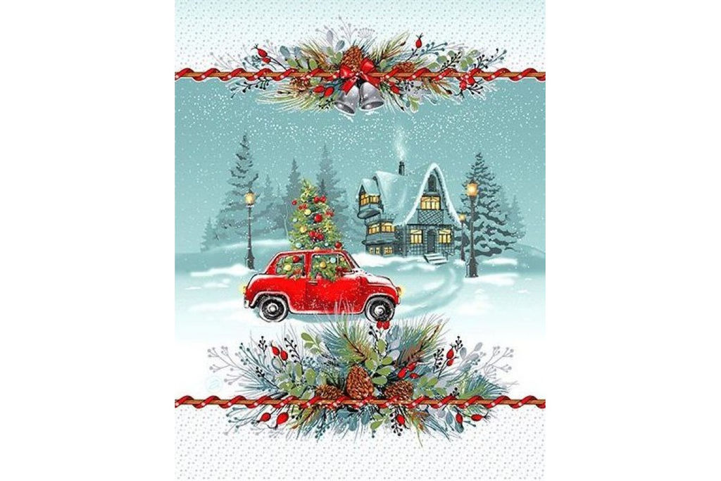 Набор полотенец рогожка Купон (2 шт.) в сумочке арт. РК 216 ад (13245-1) - Наталья-текстиль фото 5