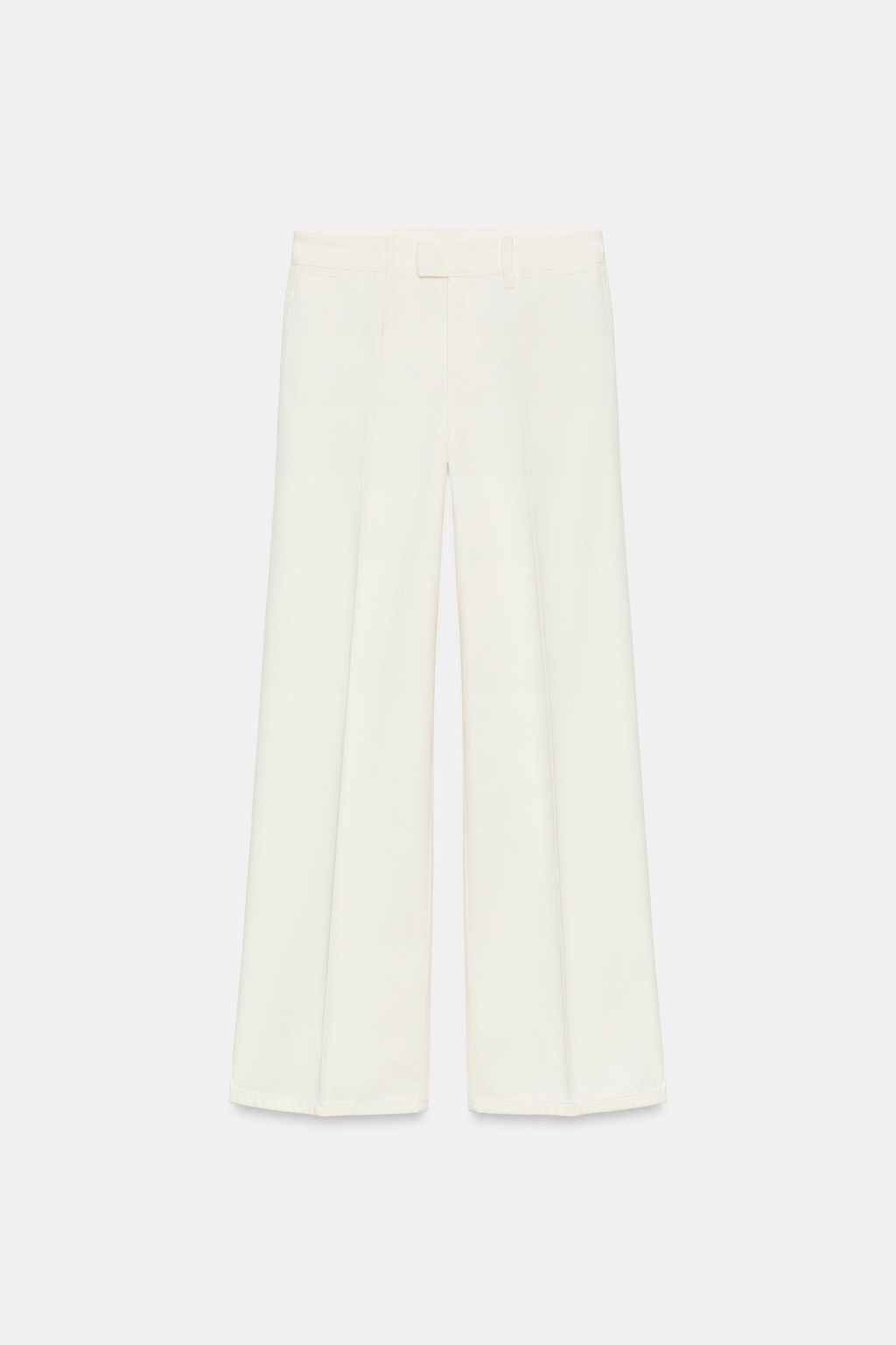 JEANS Z1975 STRAIGHT RAYA PLANCHADA / Blanco - Zara фото 7