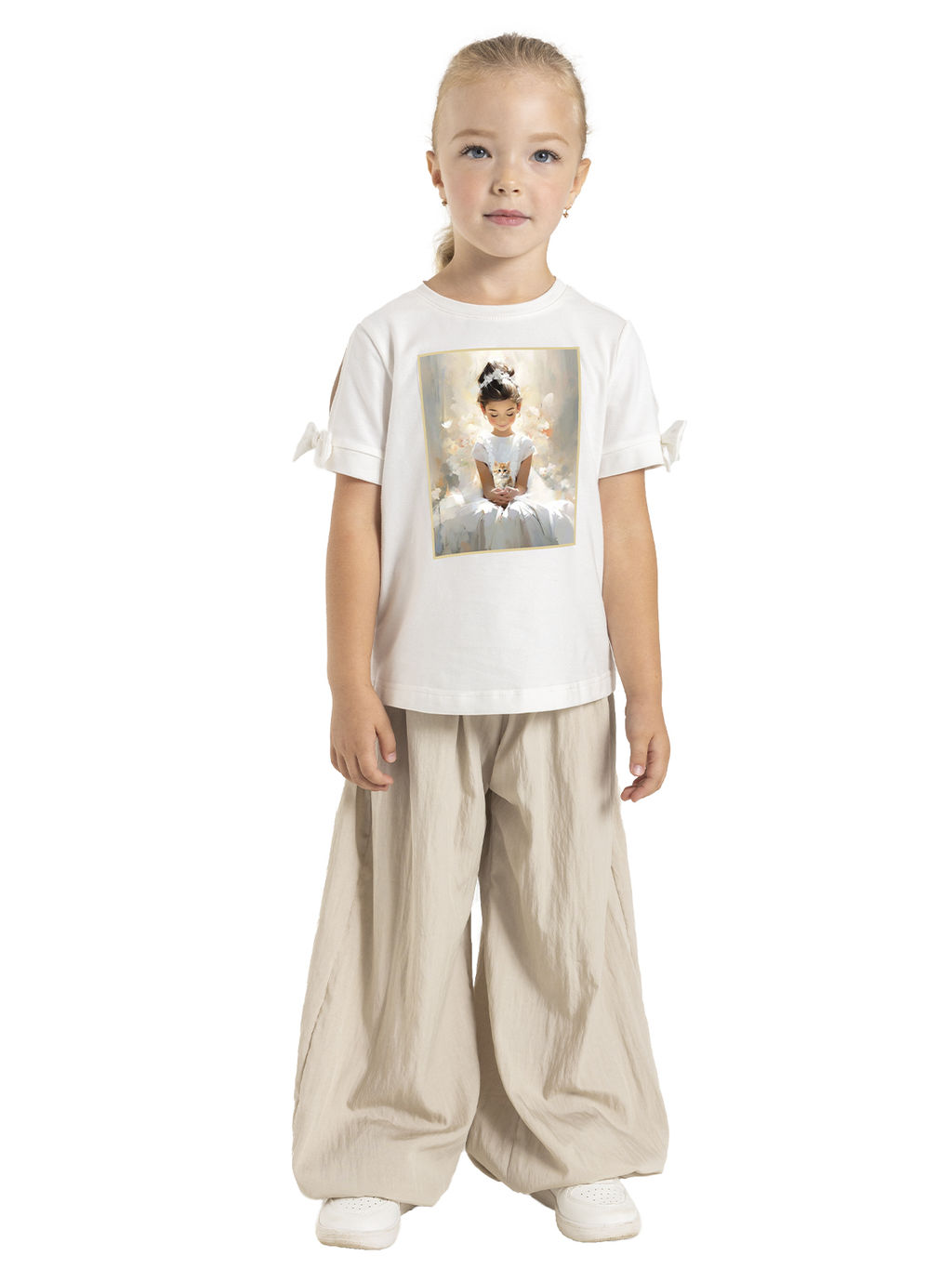 Джемпер для девочки О56905 - Карамелли фото 7