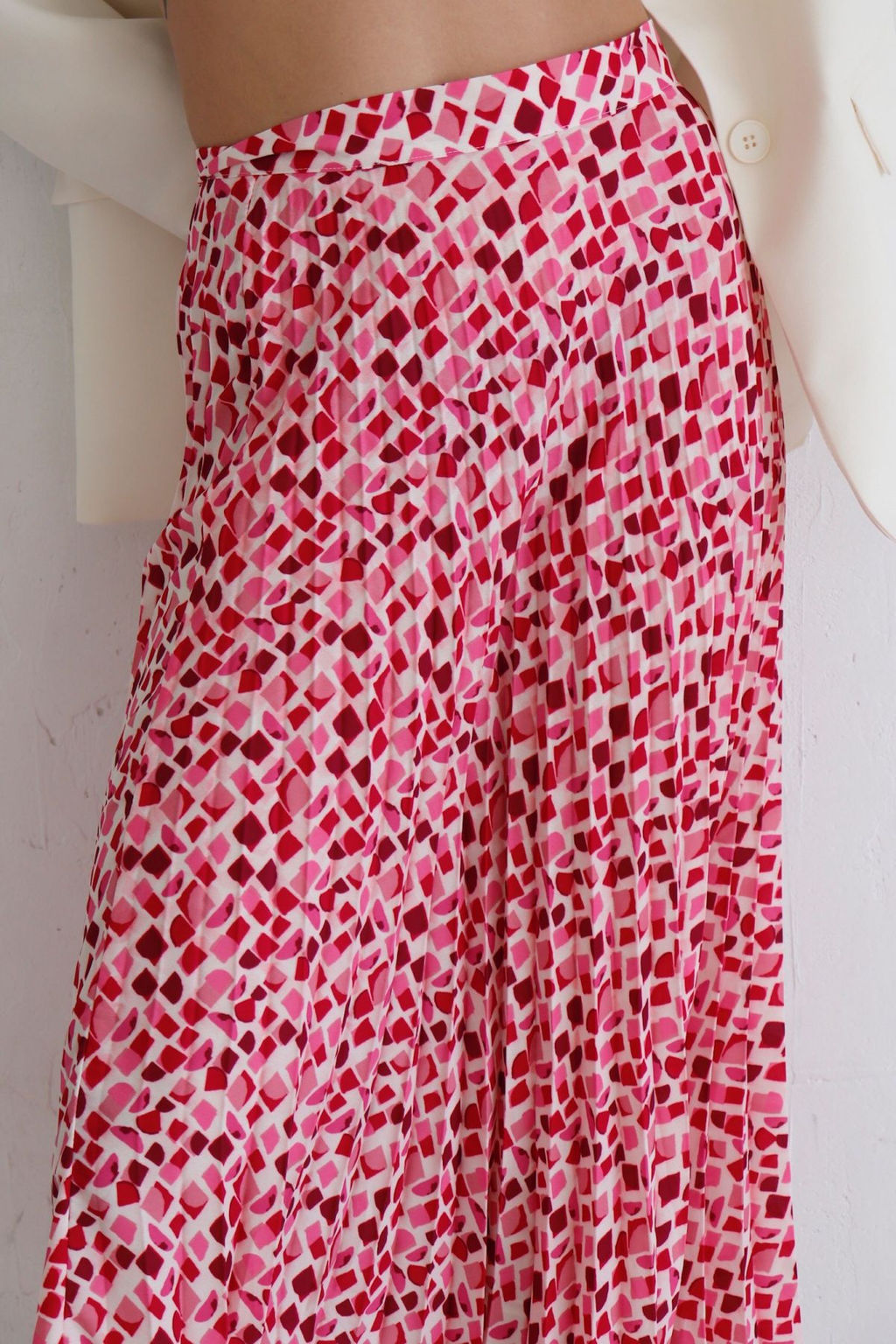 12601 Юбка-плиссе розово-красная - Martichelli фото 7