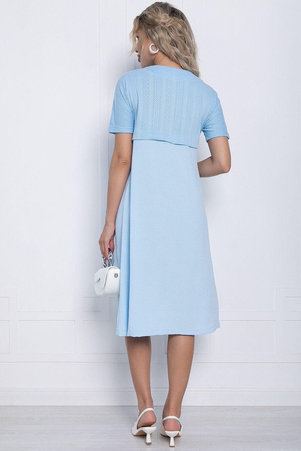 Платье Терри (голубое) П10997 - Lt collection фото 2