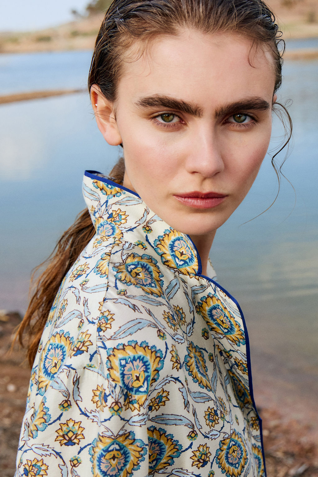 Camisa resort en popelina - H&m фото 4